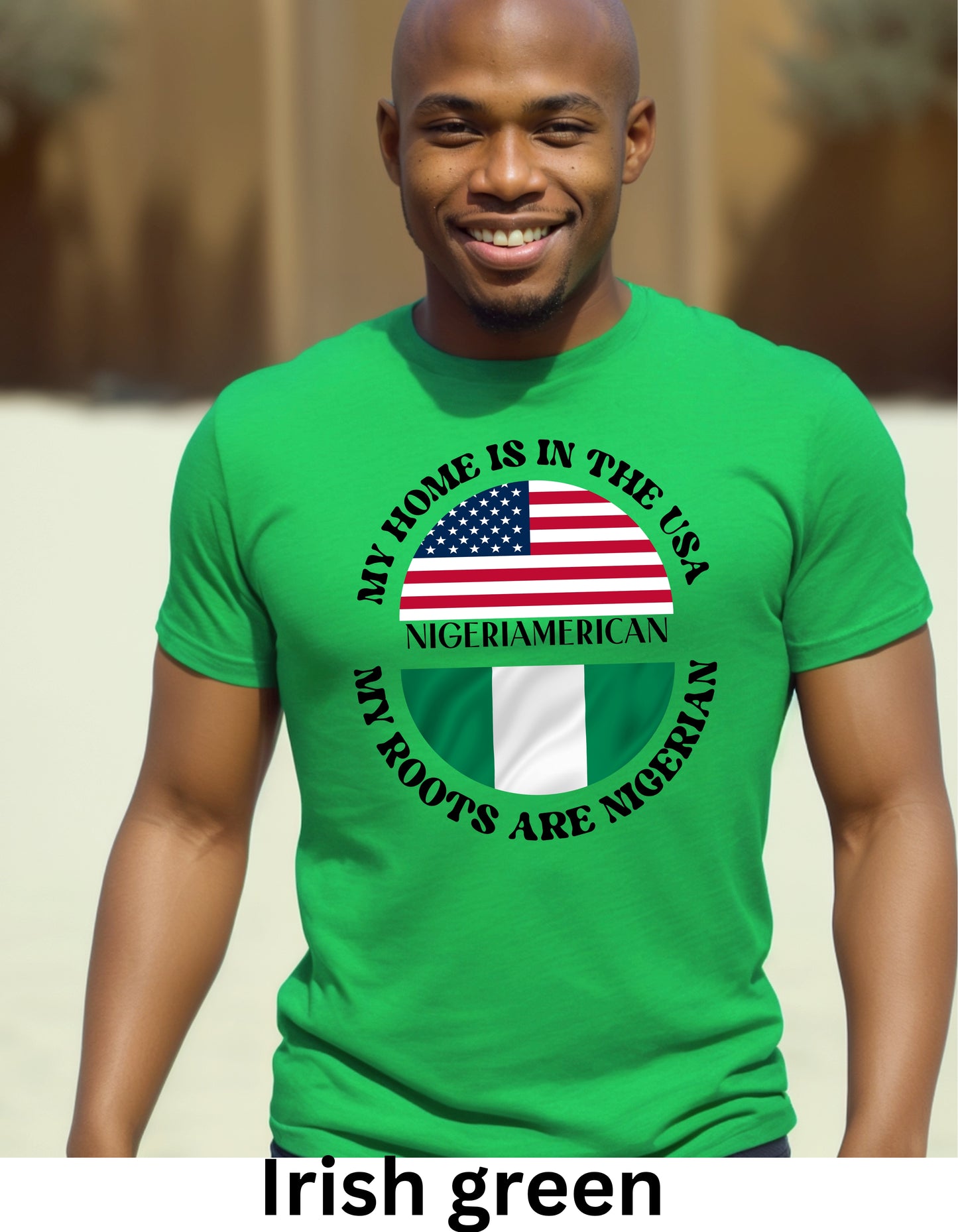 Home is USA My Roots Ghanaian unisex dual nationality patriotic sweatshirt or Tshirt (Copy) (Copy) (Copy)