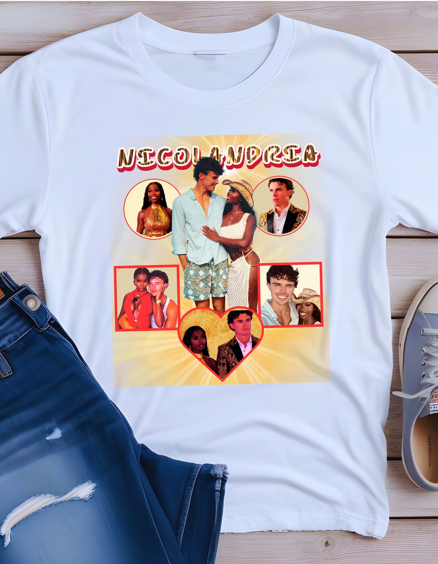 Nicolandria love island finale inspired fan or Tshirt unisex (Copy) (Copy)