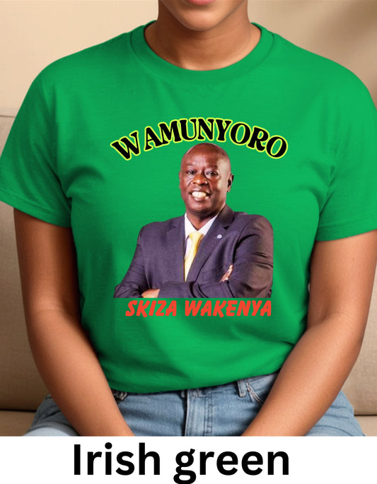 Gachagua Wamunyoro skiza wakenya Tshirt.  or polo