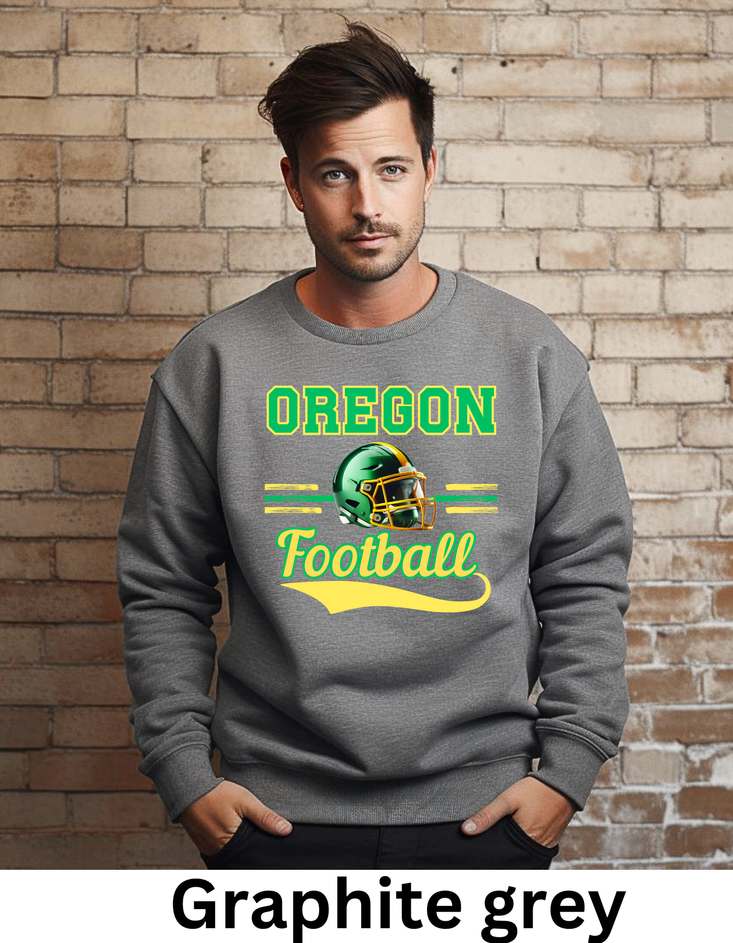 Oregon college football fan sweatshirt or thirst and shiny football (Copy) (Copy) (Copy)