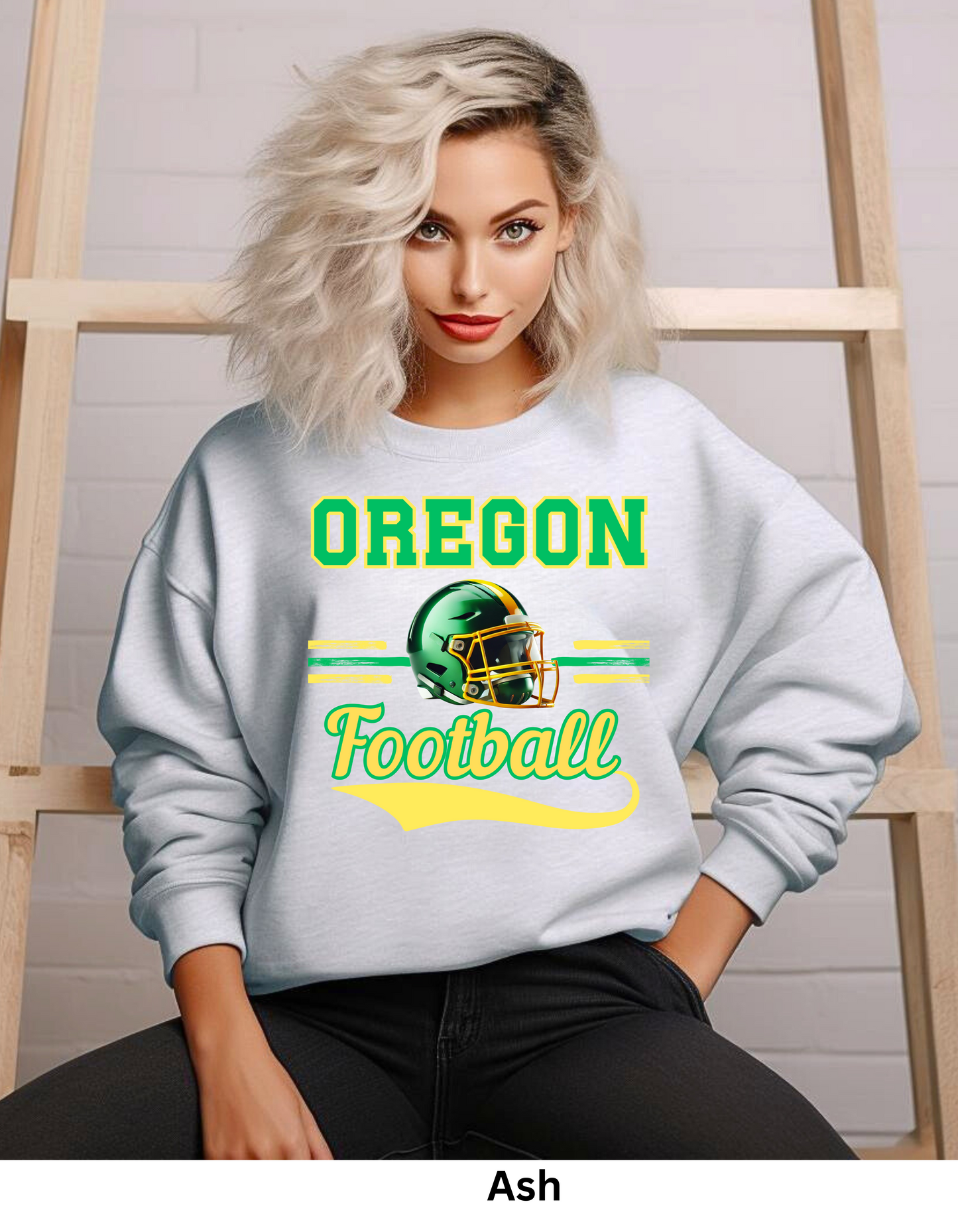 Oregon college football fan sweatshirt or thirst and shiny football (Copy) (Copy) (Copy)