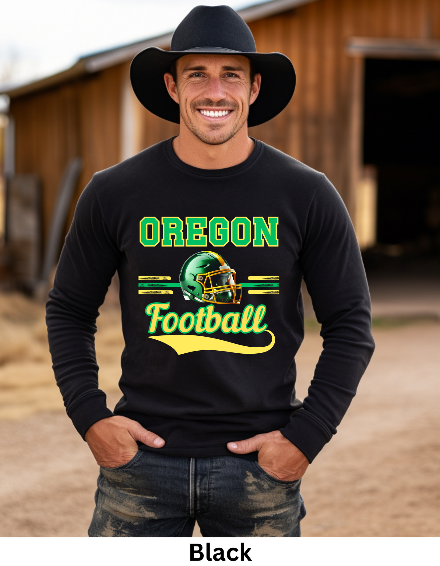 Oregon college football fan sweatshirt or thirst and shiny football (Copy) (Copy) (Copy)