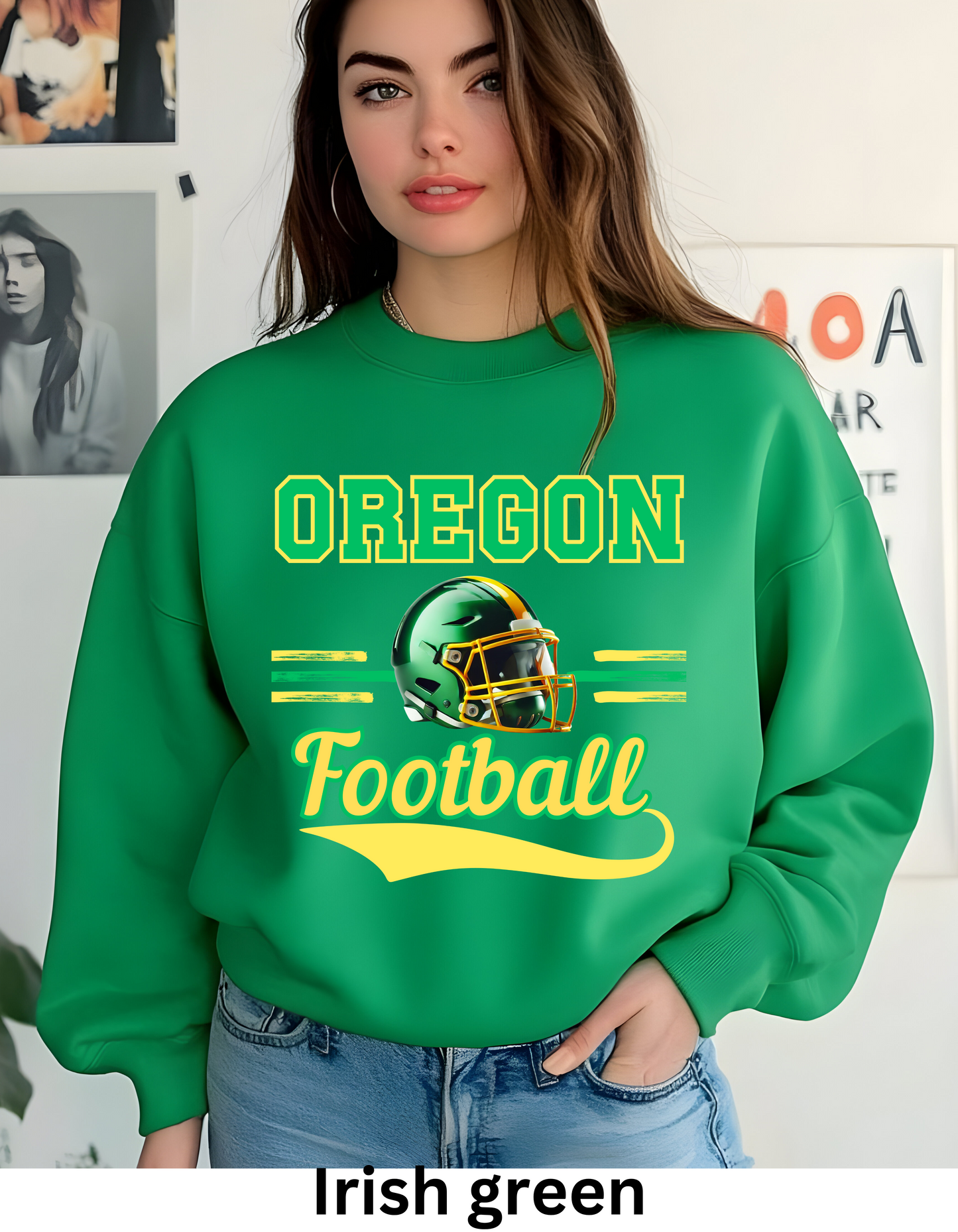 Oregon college football fan sweatshirt or thirst and shiny football (Copy) (Copy) (Copy)