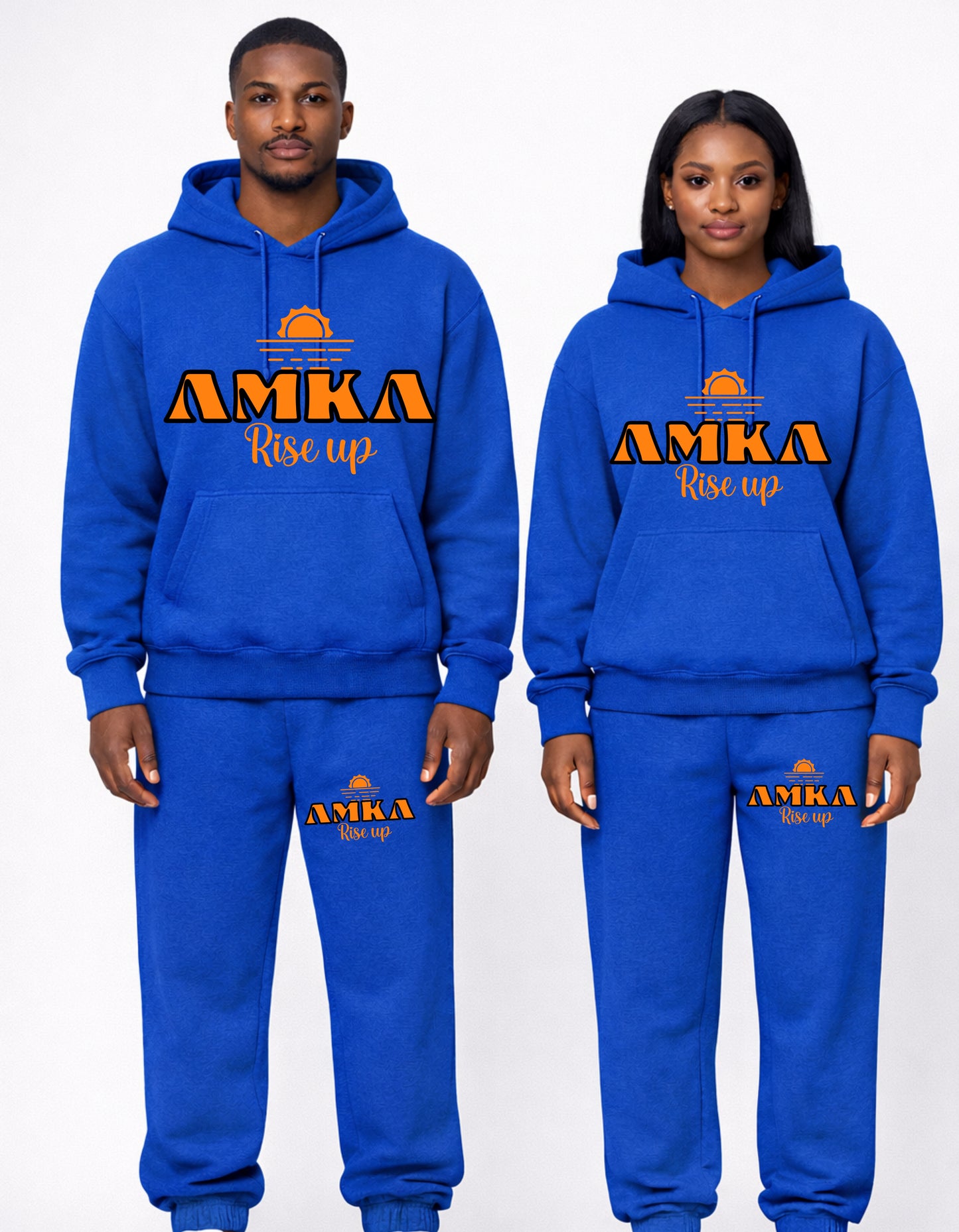 Inspirational Christian biblical verse AMKA Rise up adult and youth unisex sweatpants   comfortable fit