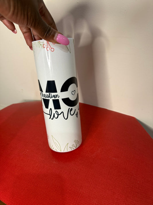 Customizable MOM monogram with kids namess 20oz tumbler with  gift for mom, grandma, Mother’s Day gift,mom birthday )