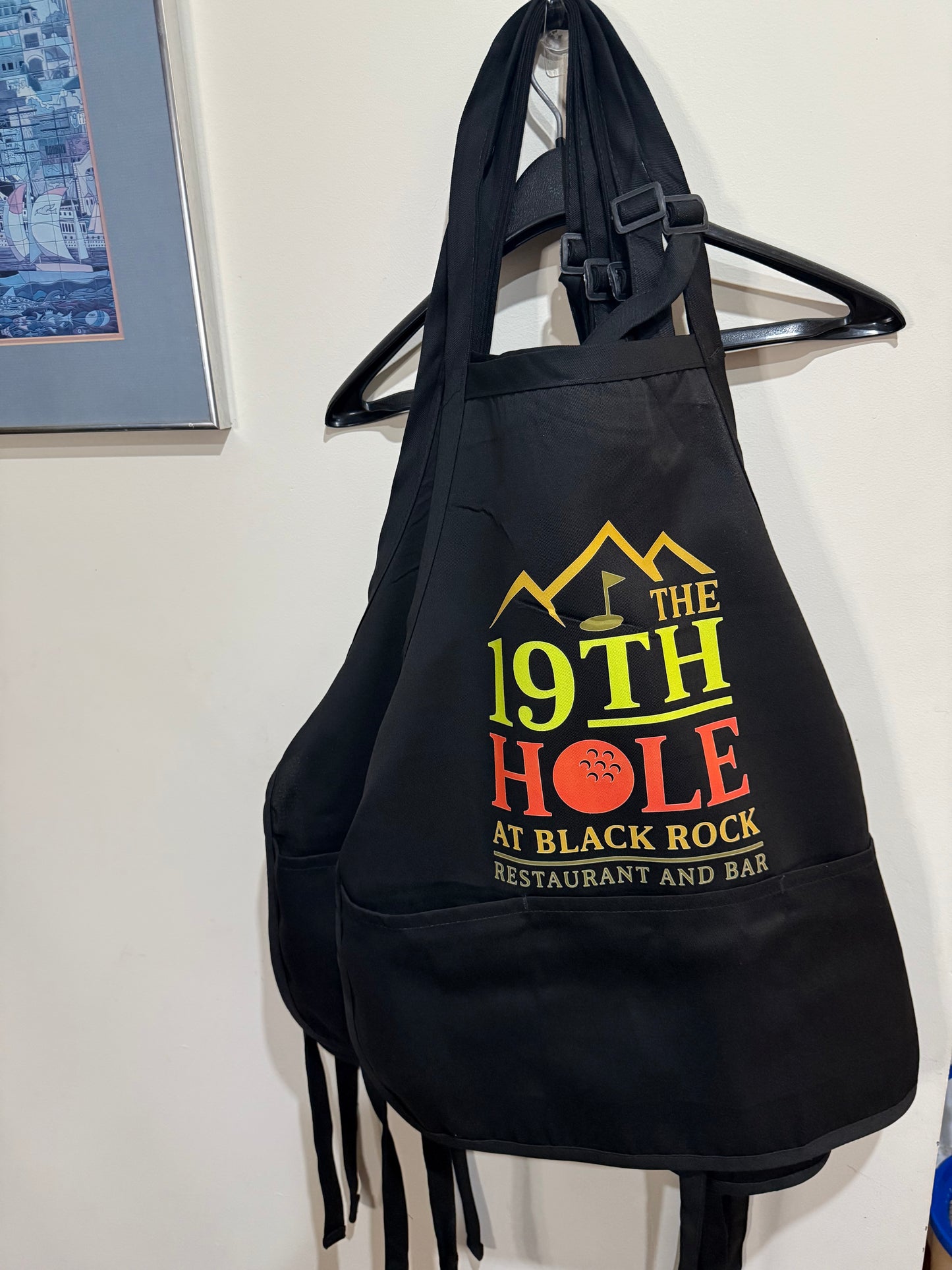 Custom logo apron for restaurant or business