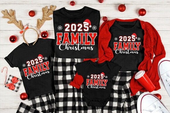 Family Christmas 2025 sweatshirt or Tshirt  2