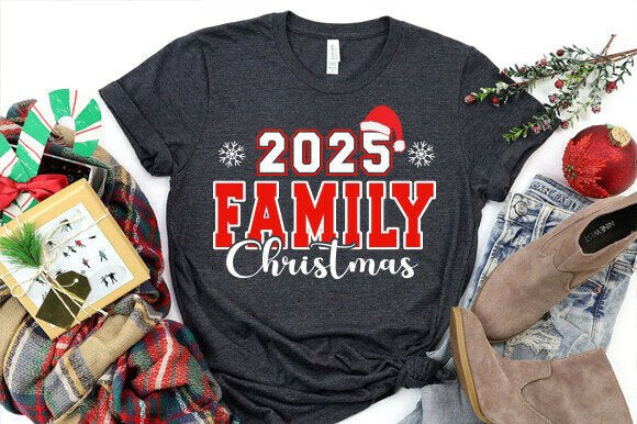 Family Christmas 2025 sweatshirt or Tshirt  2
