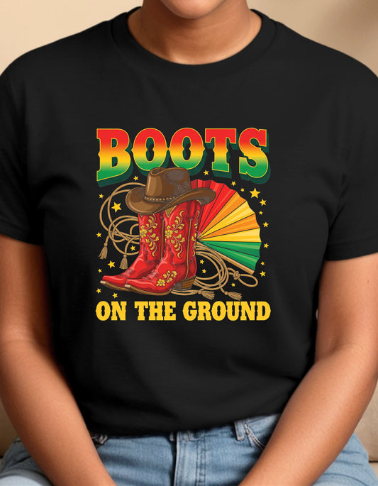 Boots on the ground country cowboy Carter inspired sweatshirt or tshirt unisex comfortable fit (Copy) (Copy) (Copy)