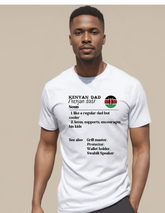 Kenyan Dad with flag funny definition Father’s Day jokes sweatshirt or Tshirt (Copy) (Copy) (Copy)