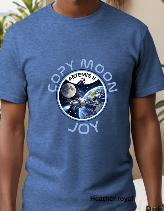 Copy Moon Joy NASA Artemis 2 Tshirt 2 or sweatshirt (Copy) (Copy)