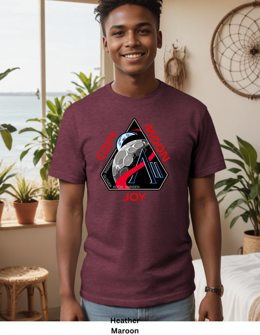 Copy Moon Joy NASA Artemis 2 Tshirt or sweatshirt (Copy) (Copy)