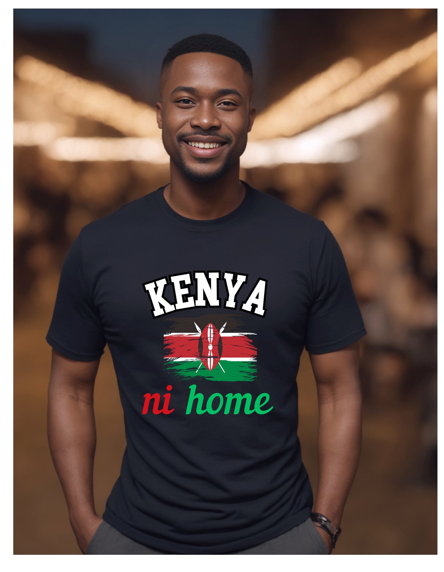 Kenya ni home patriotic sweatshirt or Tshirt