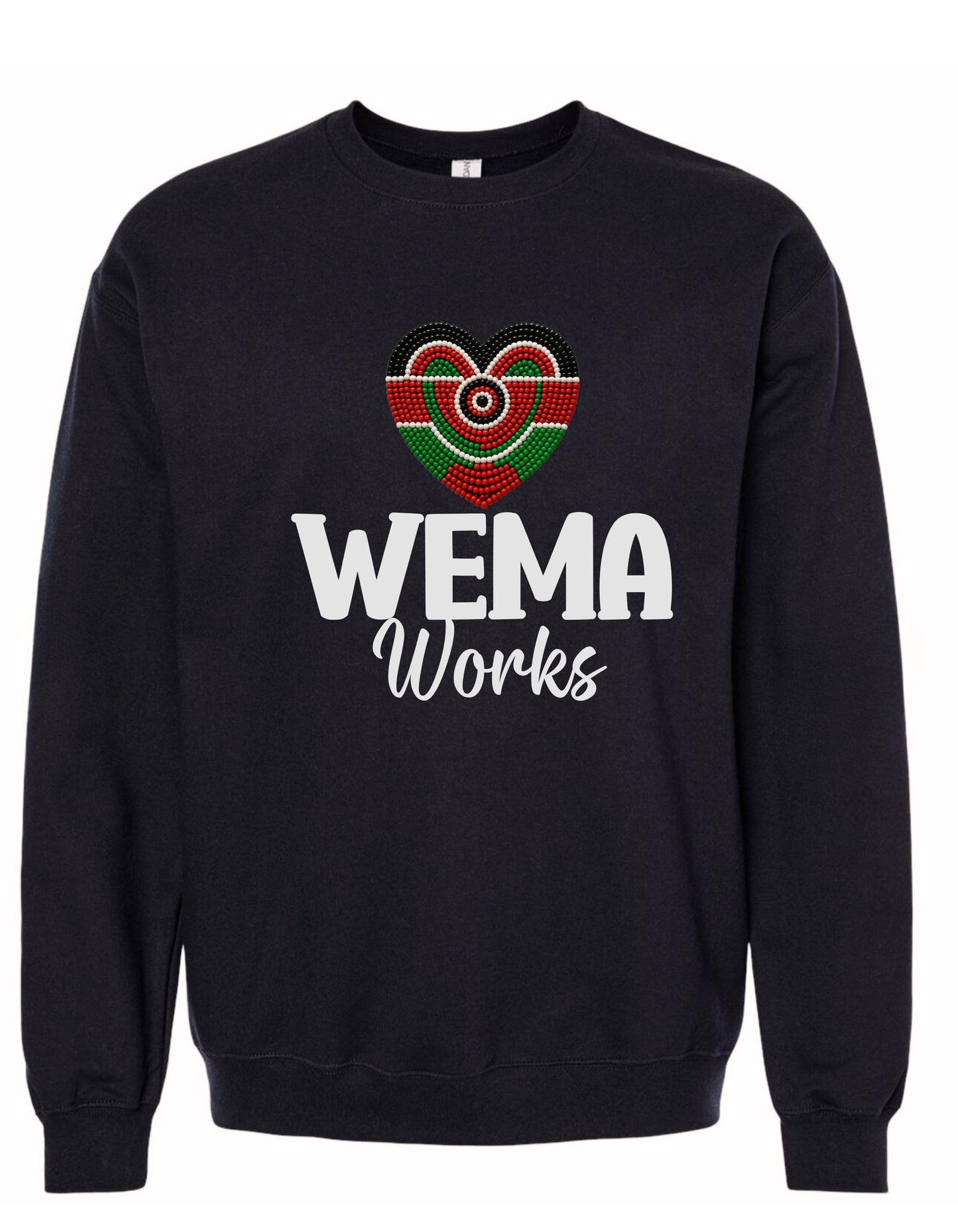 Inspirational African English Swahili Christian Wema Works sweatshirt or Tshirt comfortable fit     ) (Copy)