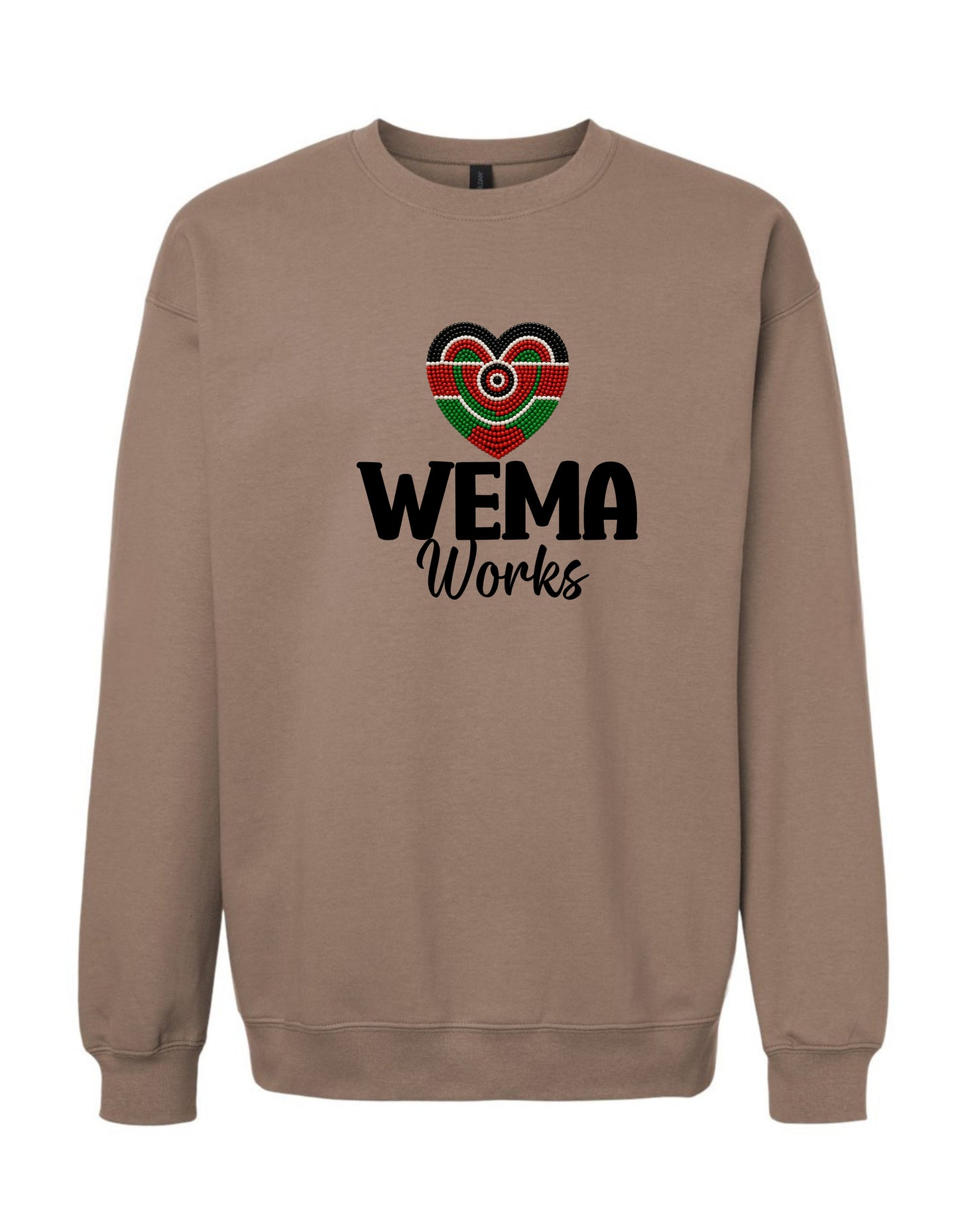 Inspirational African English Swahili Christian Wema Works sweatshirt or Tshirt comfortable fit     ) (Copy)