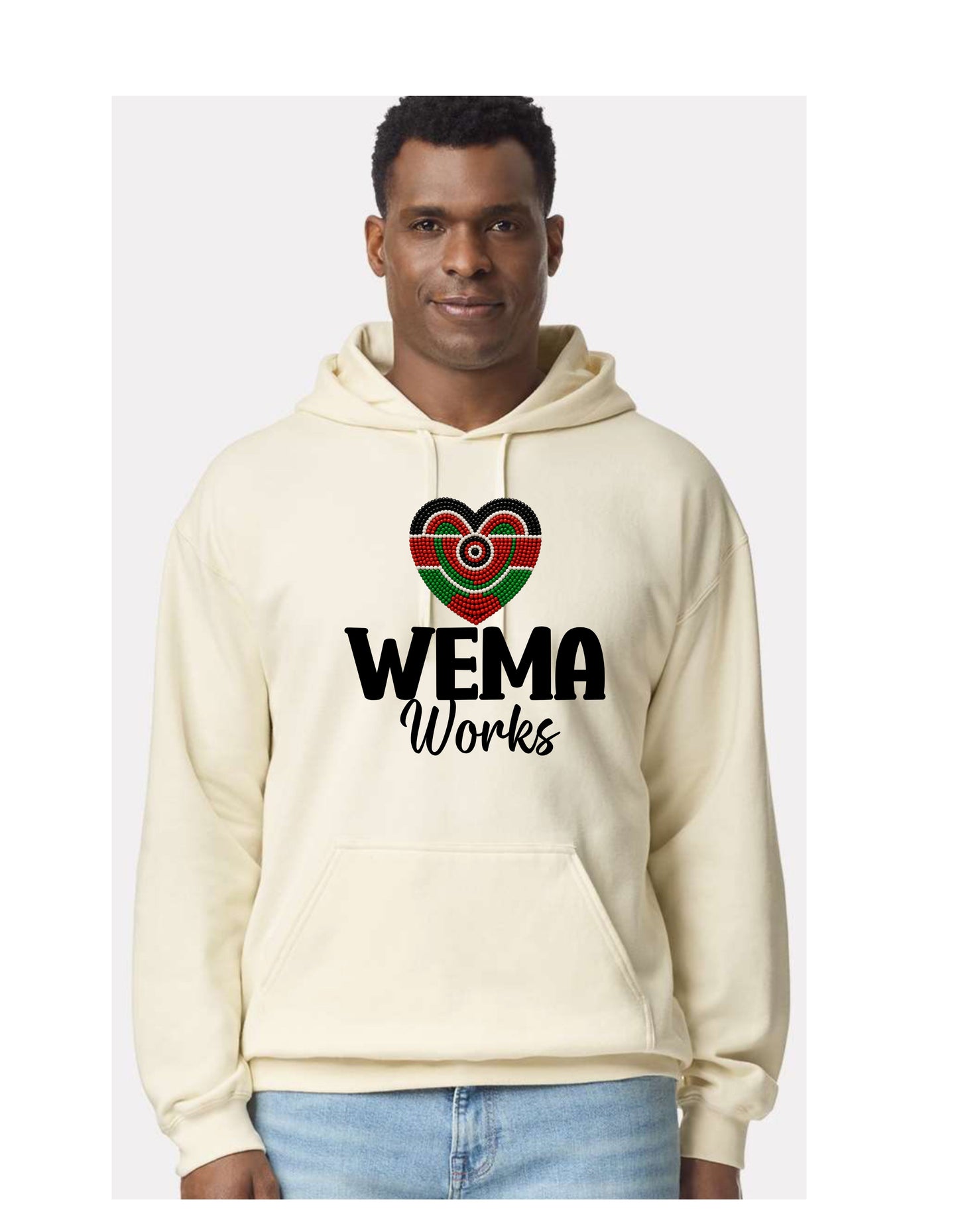 Inspirational African English Swahili Christian Wema Works sweatshirt or Tshirt comfortable fit     ) (Copy)