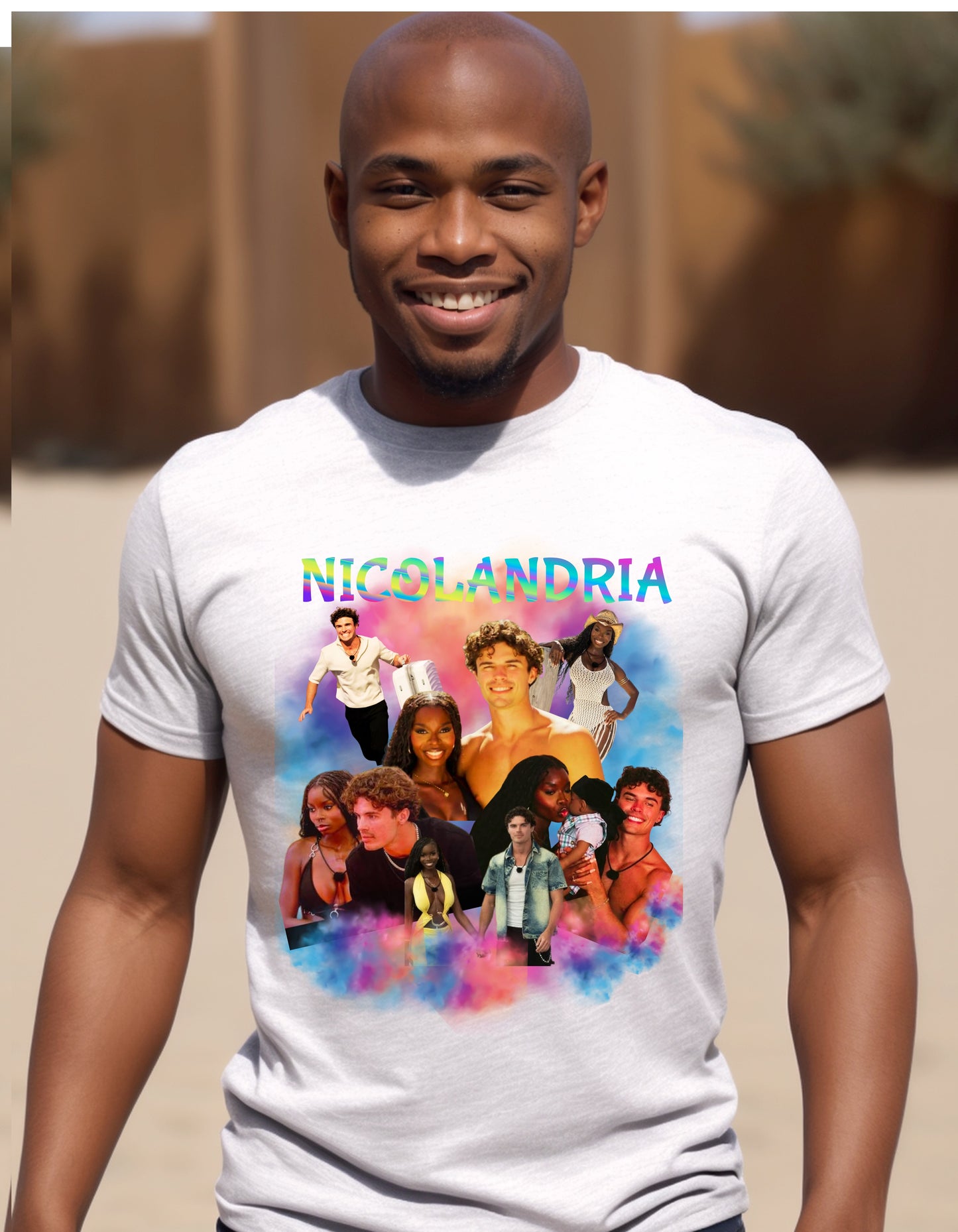 Nicolandria love island inspired fan sweatshirt or Tshirt unisex